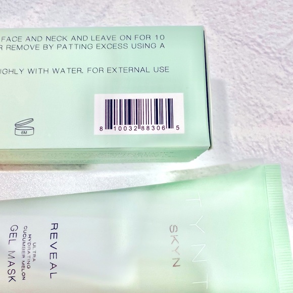 TYNT SKYN REVEAL SPA WATER GEL MASK BNIB SEALED! - Picture 4 of 6